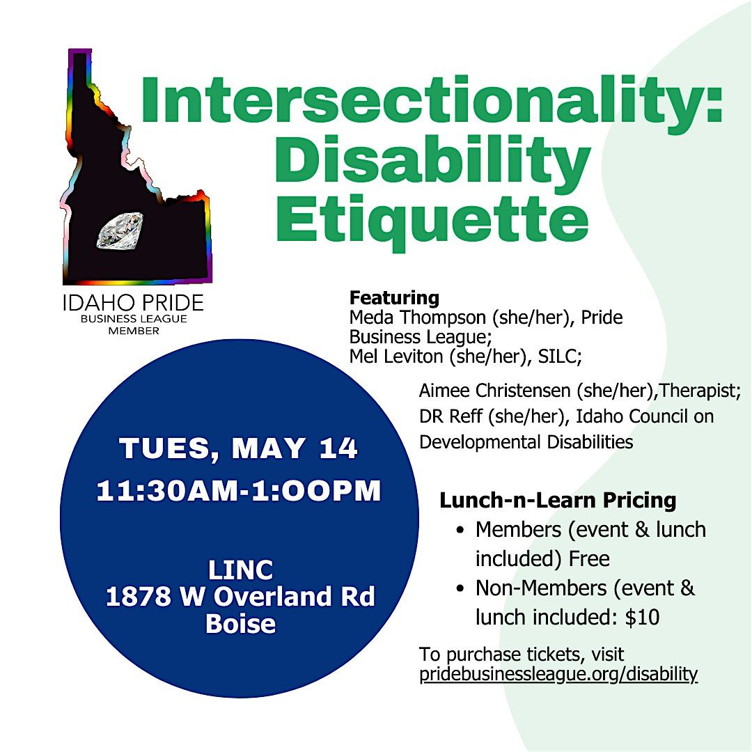 Intersectionality: Disability Etiquette, Living Independence Network ...