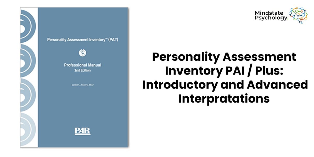 Pai Assessment.pdf Personality Assessment Inventory PAI / Plus (Full -day online ...