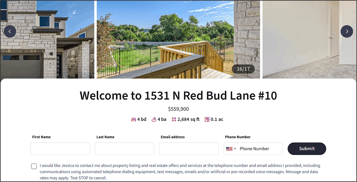 Create Open House Sign in Sheet on Your Agent Site with Diana