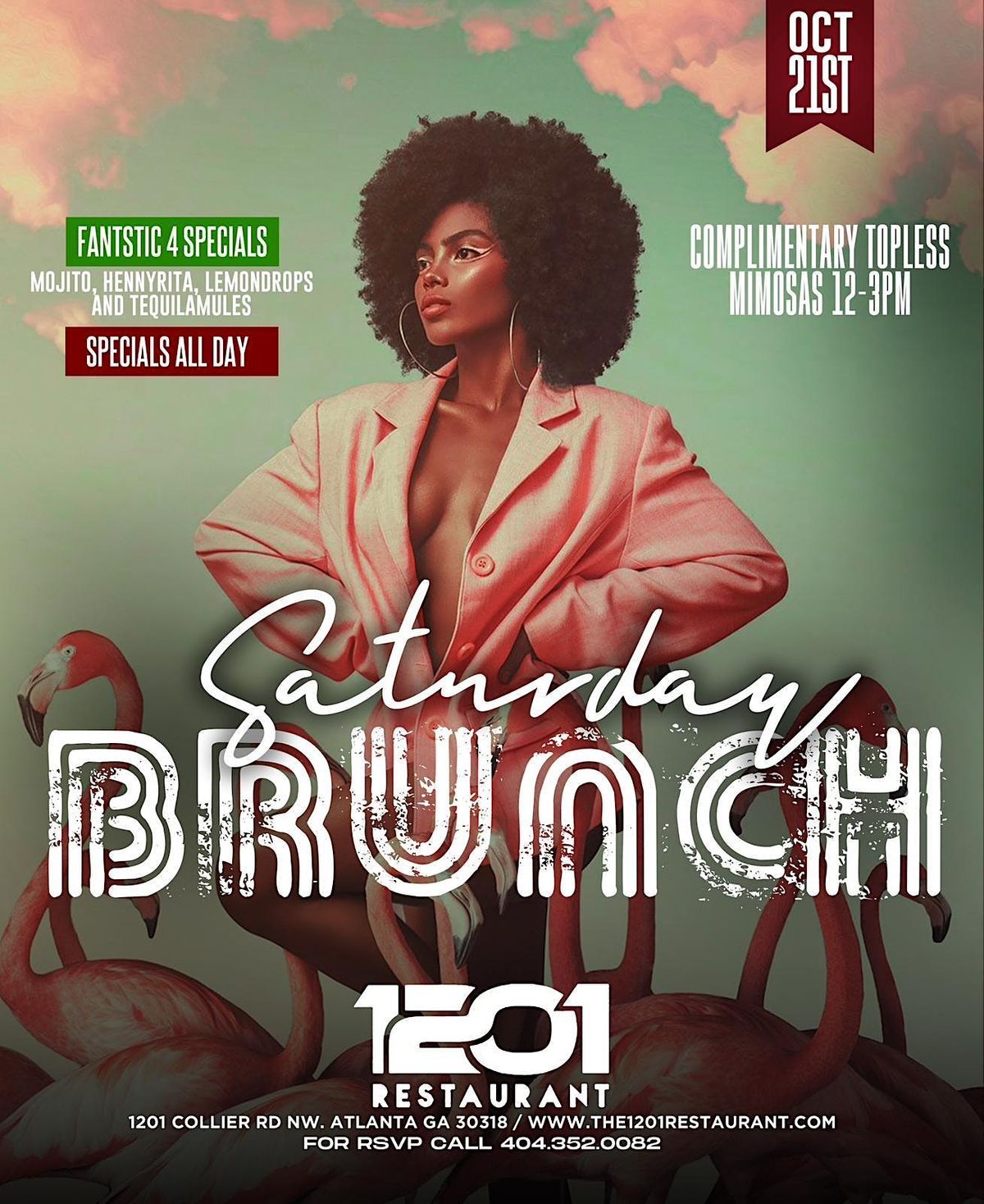 Press Play Brunch at 1201 Restaurant | Event in Atlanta | AllEvents