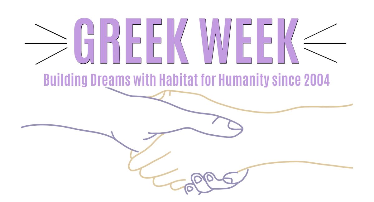 LSU Greek Week 2023 Greek Life Partners with Habitat for Humanity