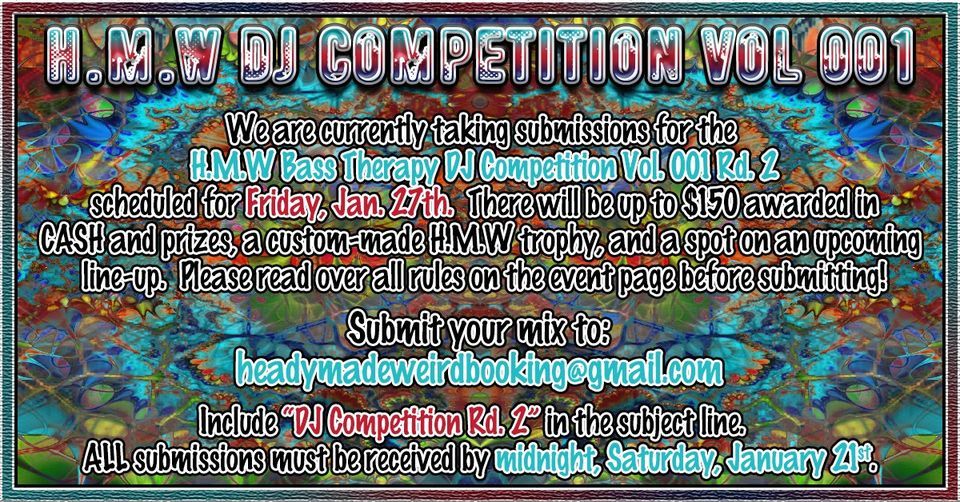H.M.W Bass Therapy Sessions DJ Competition Vol. 1 Rd. 2, Bosses