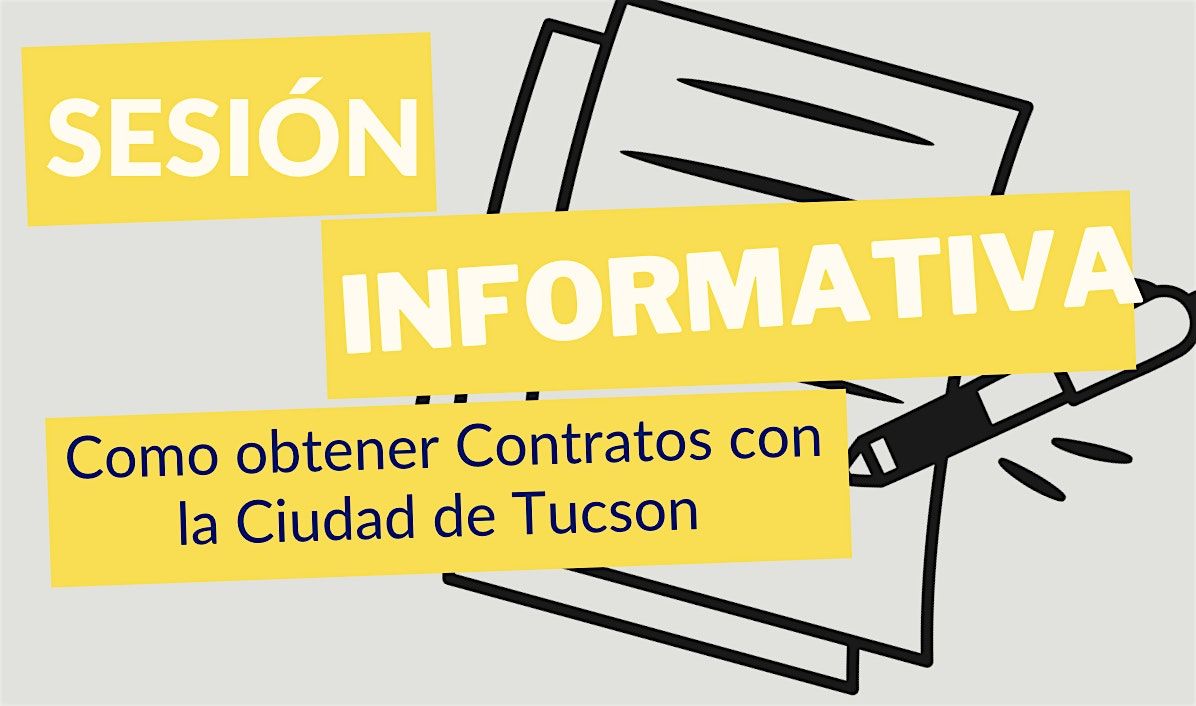 Sesion Informativa: Como Obtener Contratos con la Ciudad de Tucson, 28 January | Event in Tucson | AllEvents