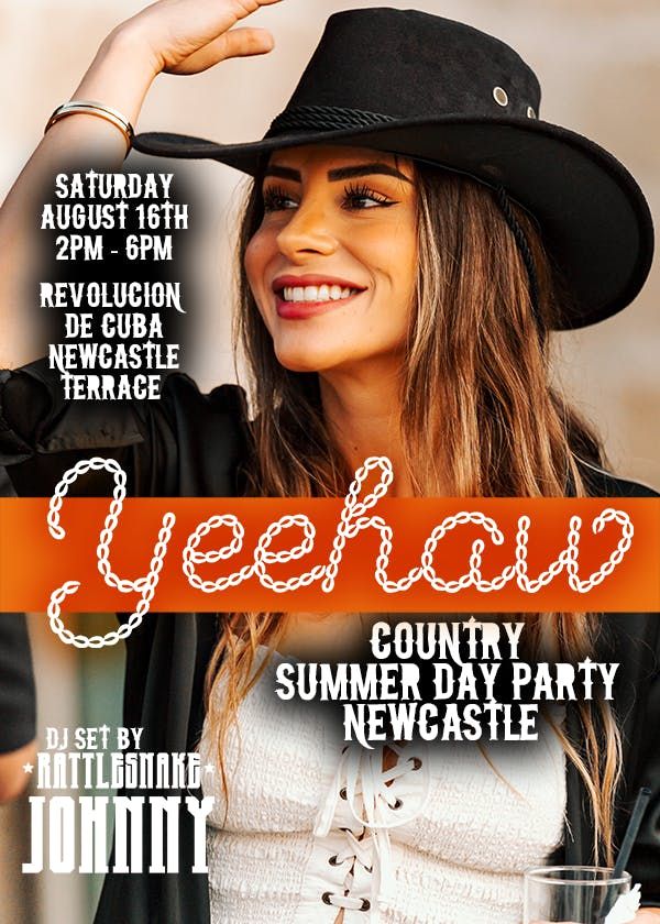 YEEHAW! SUMMER COUNTRY DAY PARTY🤠 NEWCASTLE., 16 August | Event in Newcastle Upon Tyne | AllEvents