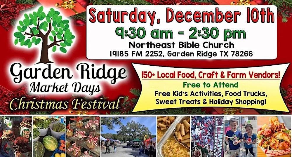 GARDEN RIDGE MARKET DAYS Christmas Festival Market, Northeast Bible