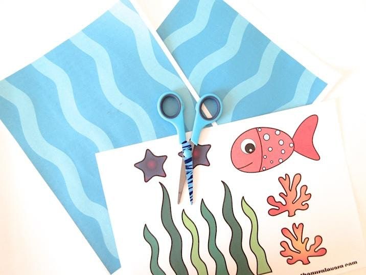 July holiday program Ocean animal craft Tea Gardens, Tea Gardens