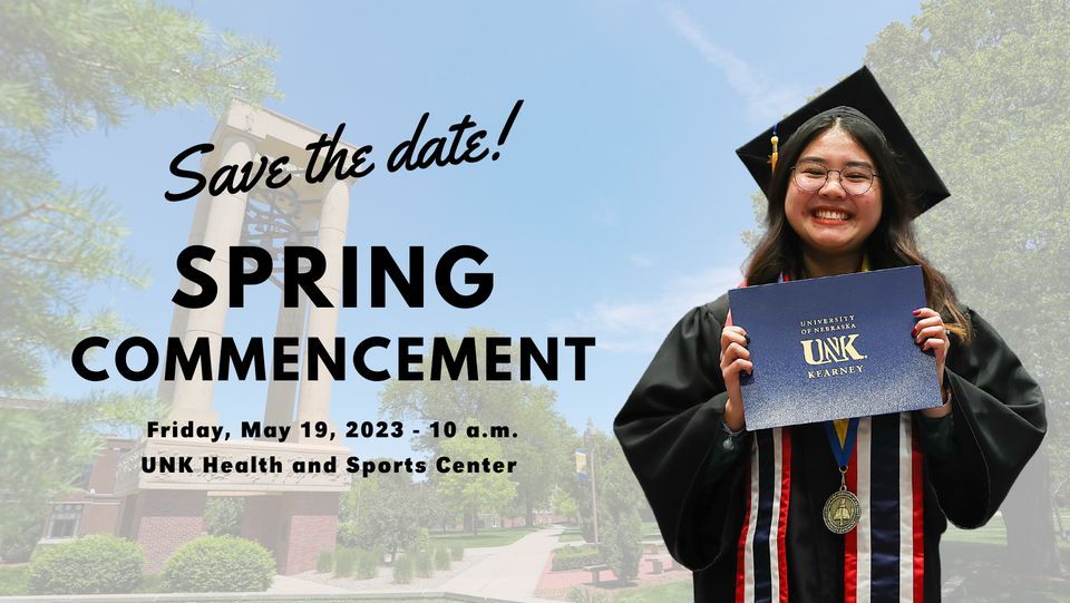 UNK Spring 2023 Commencement, University of Nebraska Health and Sports