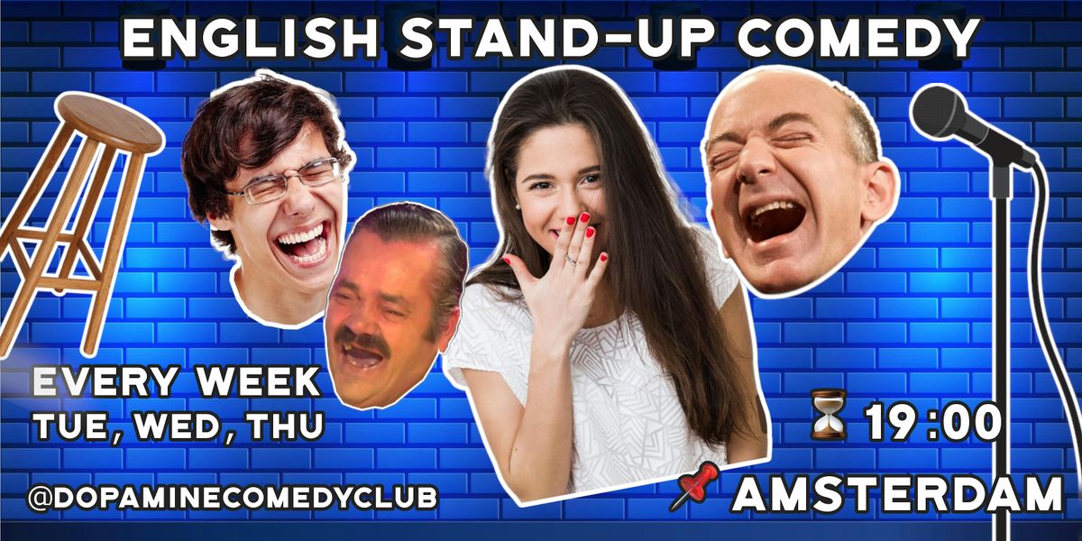 Dope Comedy Night: English Stand-up Comedy | Event in Amsterdam | AllEvents