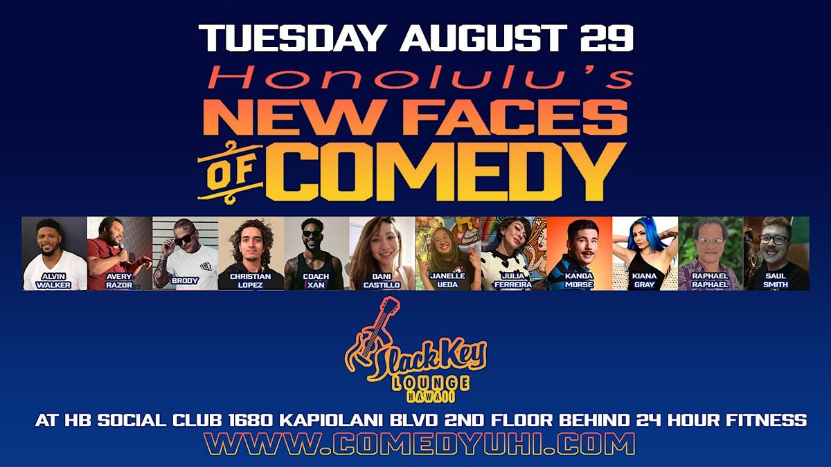 Tuesday Night Comedy, HB Social Club Hawaiian Brian's, Honolulu, 29