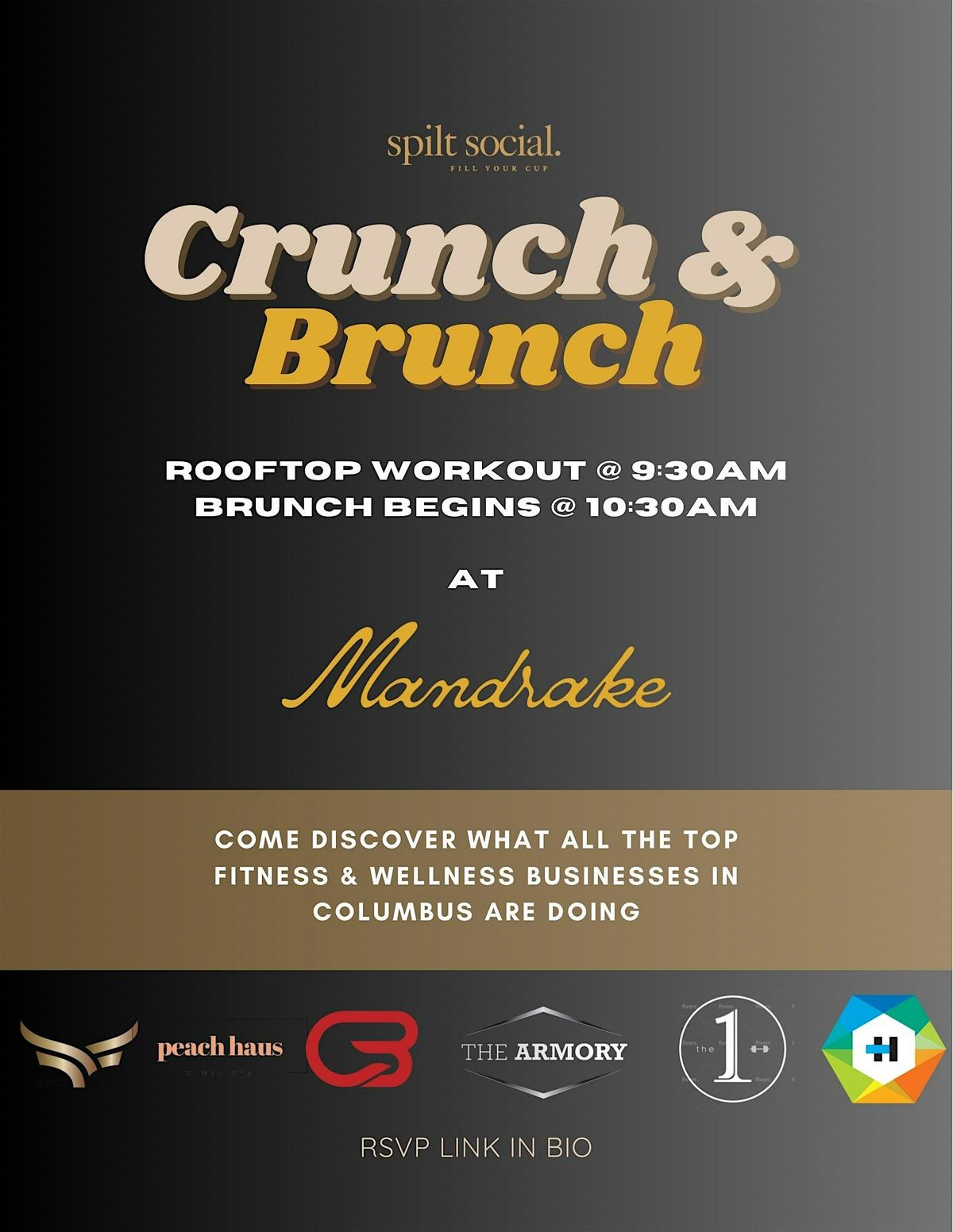 Crunch & Brunch, Mandrake Rooftop, Columbus, 22 June 2024 | AllEvents