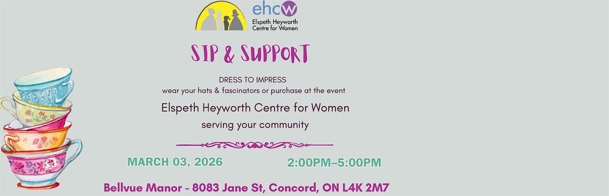Sip and Support, 3 March | Event in Vaughan | AllEvents