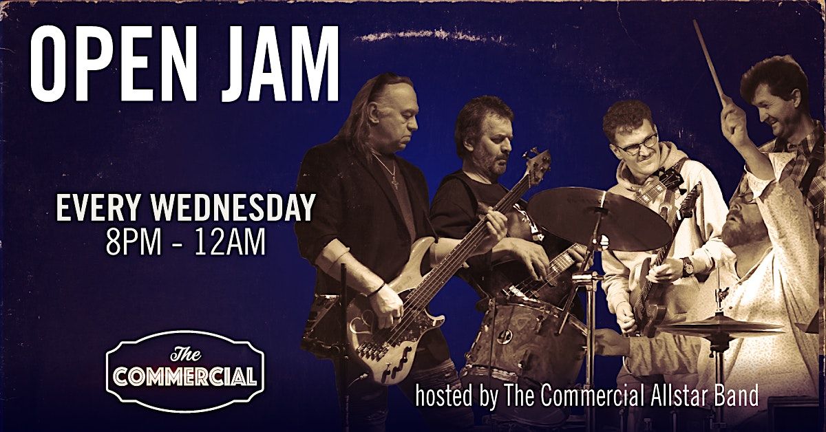 OPEN JAM - HOSTED BY THE COMMERCIAL ALLSTARS, 3 December | Event in Edmonton | AllEvents