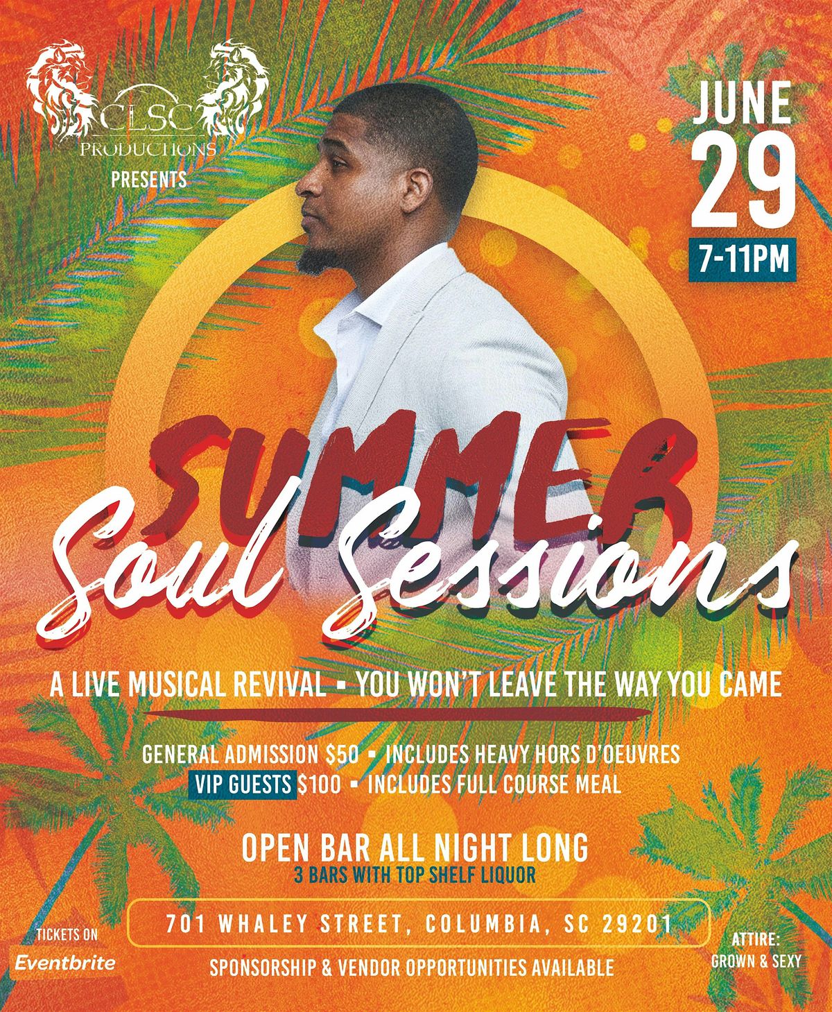 Summer Soul Session 701 Whaley St Columbia 29 June 2024 AllEvents summer-soul-session-701-whaley-st-columbia-29-june-2024-allevents