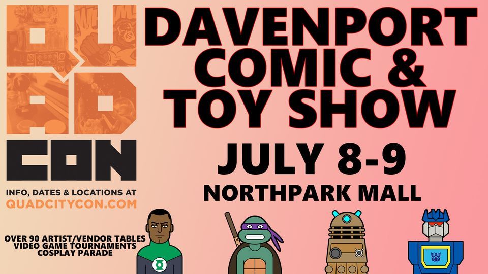 Quad Con Comic & Toy Show Summer Edition Free Event July 89 2023