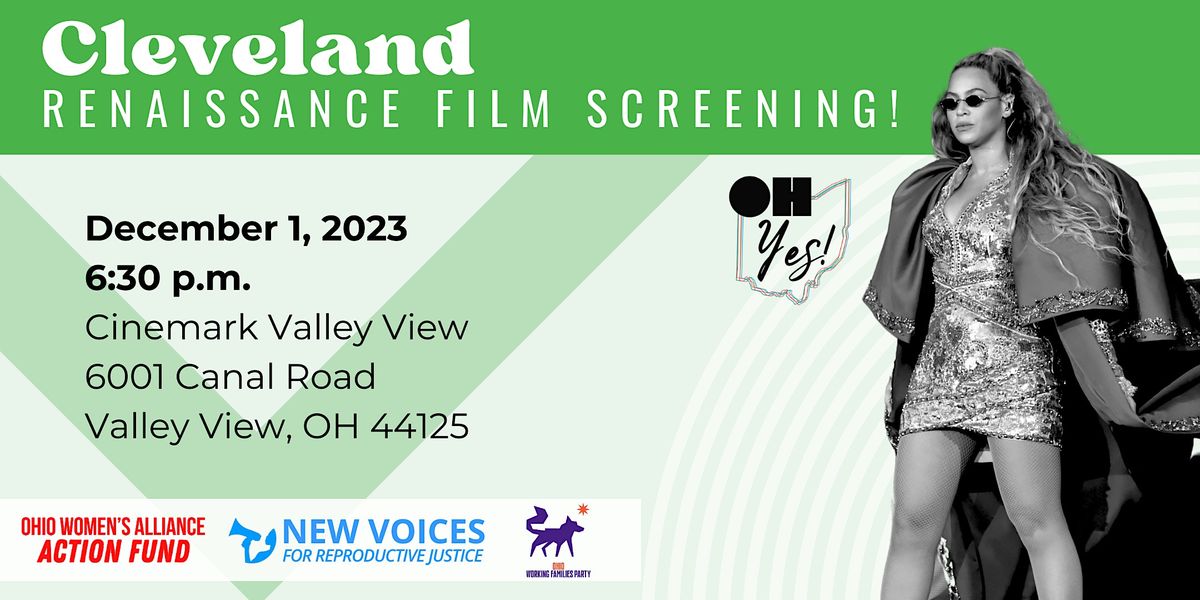 CLEVELAND Renaissance Film Screening, Cinemark Valley View and XD