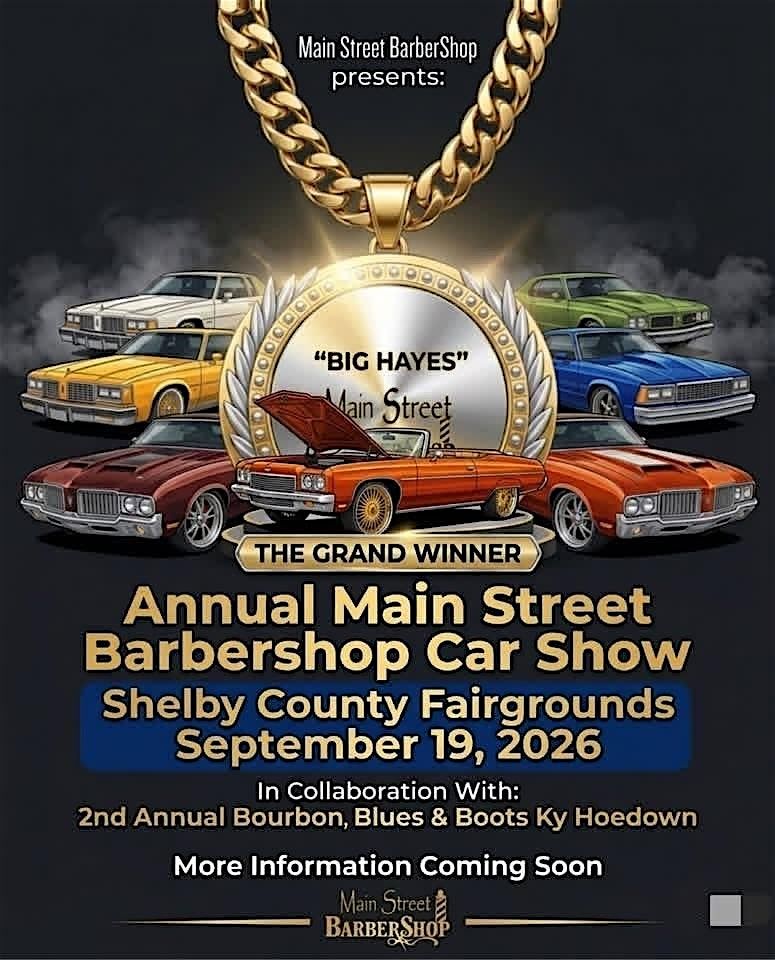 Main Street Barbershop Car Show