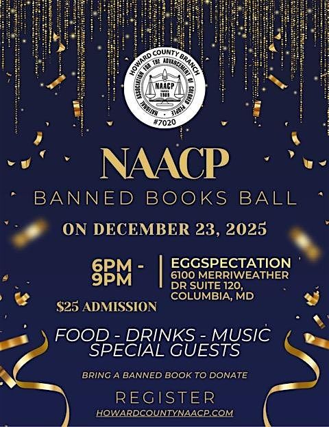 2025 Banned Books Ball Holiday Party, 23 December | Event in Columbia | AllEvents