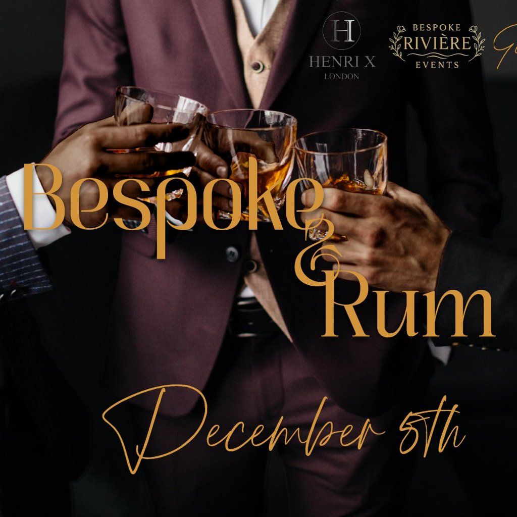 Bespoke & Rum, 5 December | Event in Barking | AllEvents