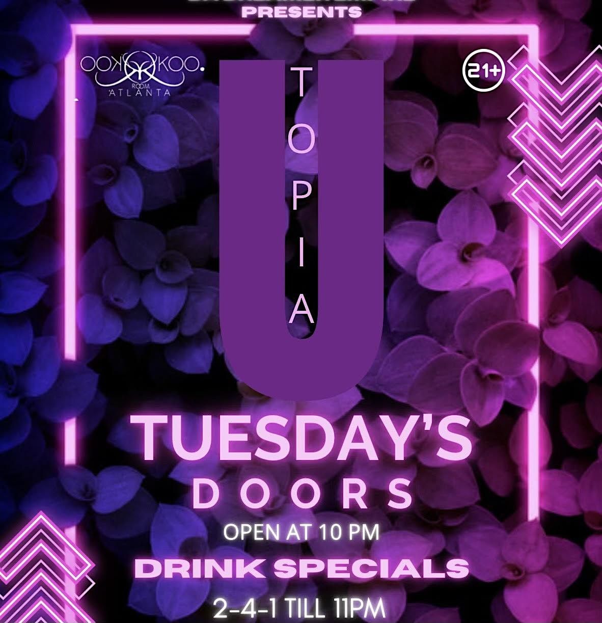 #UTopiaTues @ Koo Koo Room | Event in Atlanta | AllEvents