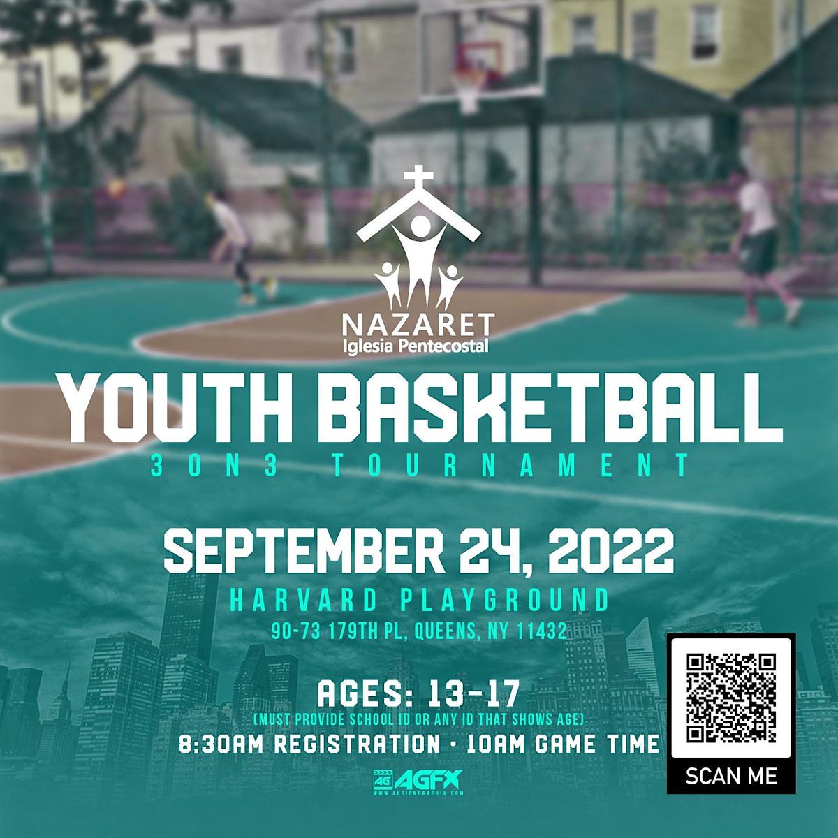 Naz Youth Basketball Tournament 2022, Harvard Playground, Jamaica