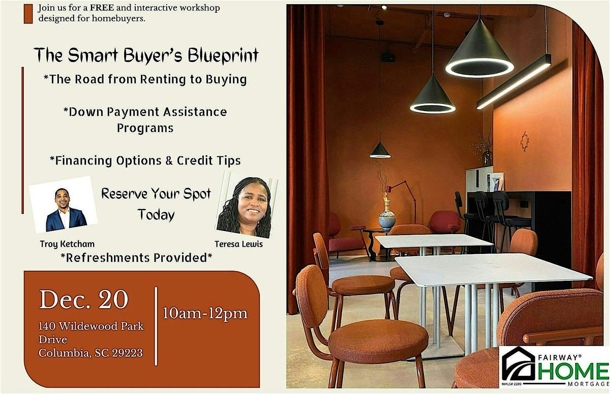 FREE Homebuyer Workshop: Credit, Grants & 2026 Market Tips, 20 December | Event in Columbia | AllEvents