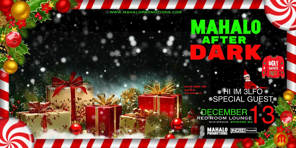 Mahalo After Dark, 13 December | Event in Spokane | AllEvents