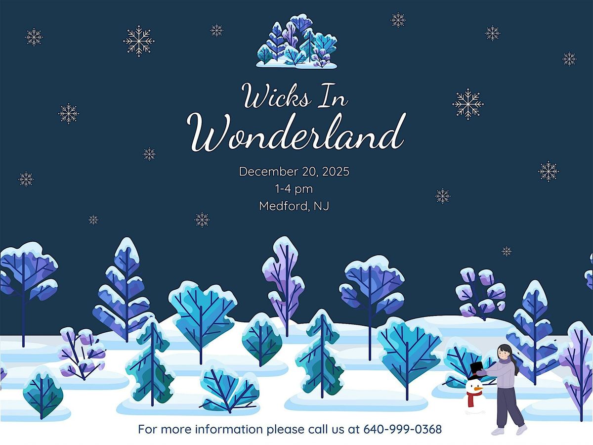 Wicks In Wonderland - A Dessert Candle Decorating Experience, 20 December | Event in Medford | AllEvents