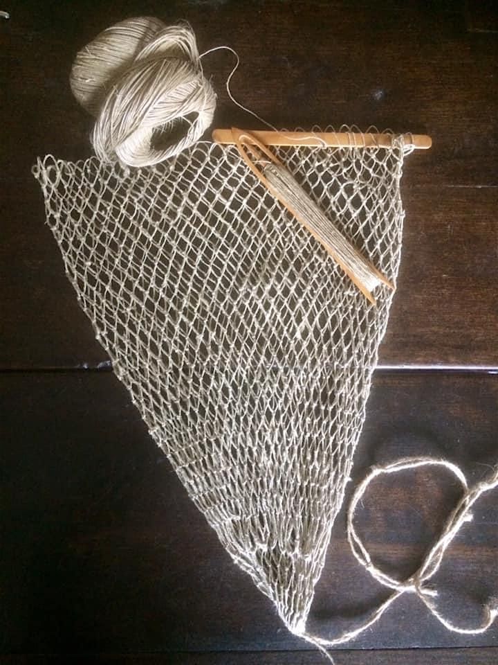 Historic Netting make a bag or hairnet- full day beginner workshop 10am ...