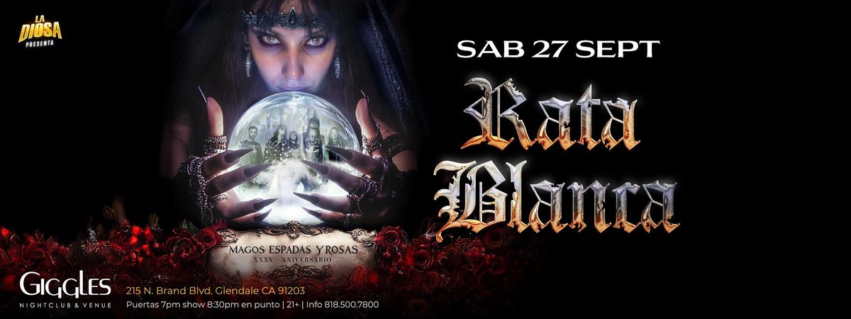 RATA BLANCA EN LOS ANGELES, 27 September | Event in Glendale | AllEvents