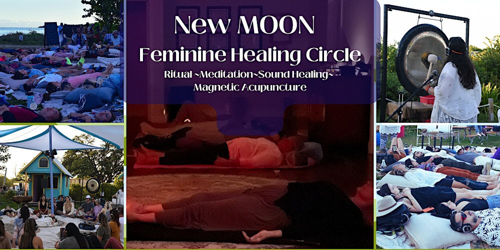 Dark New MOON Feminine Healing Circle Sound Medicine &