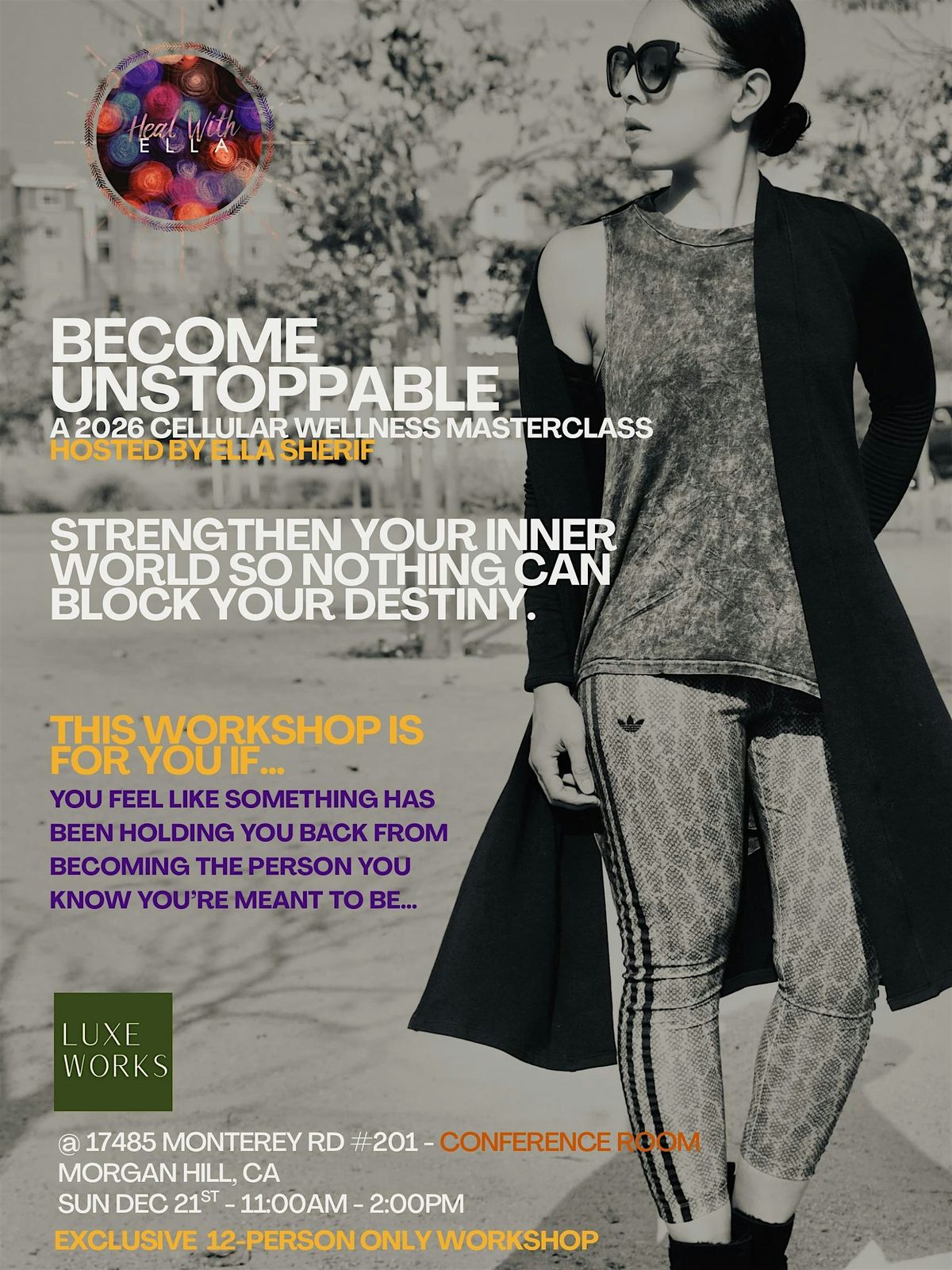 BECOME UNSTOPPABLE, 21 December | Event in Morgan Hill | AllEvents