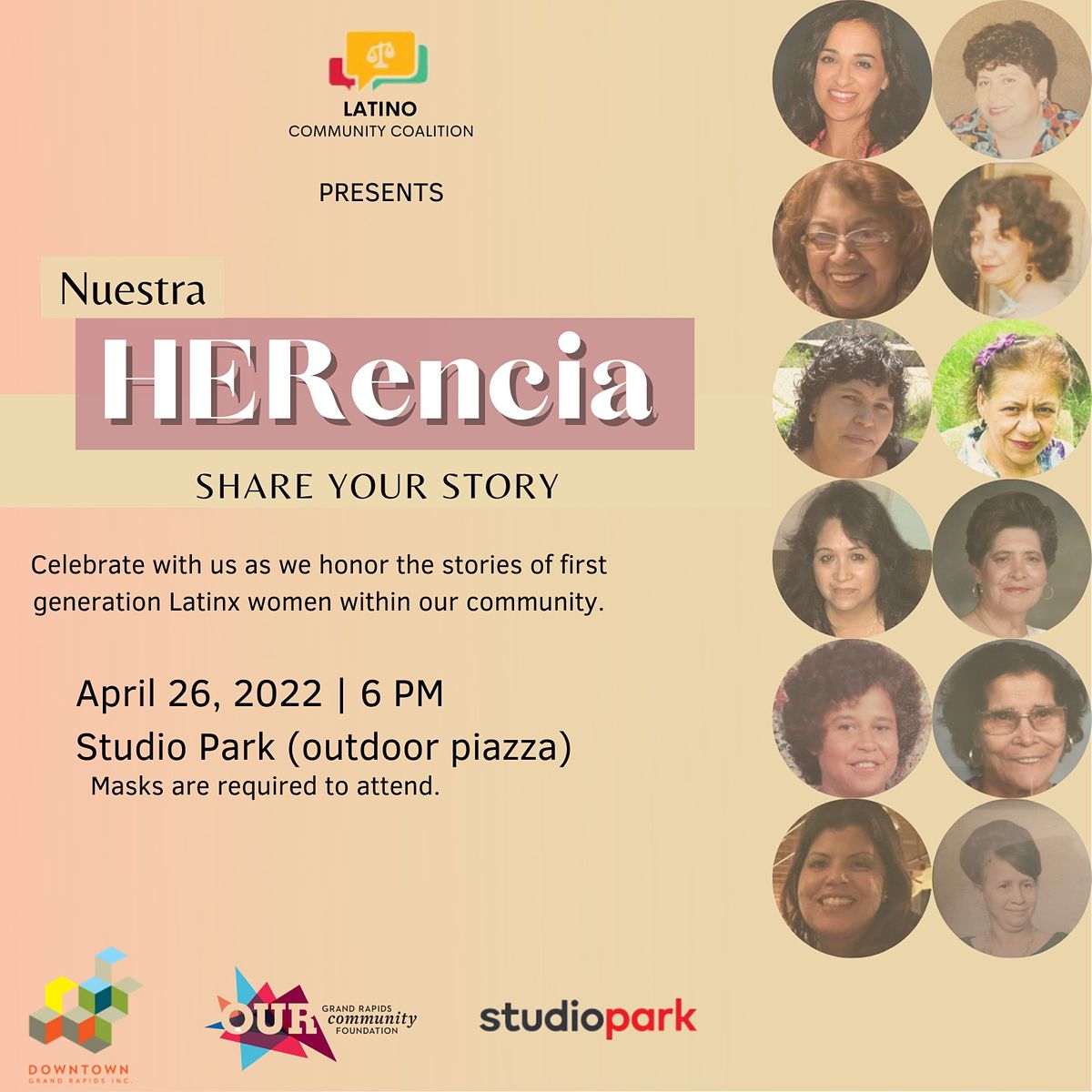 Nuestra HERencia Video Launch Studio Park Grand Rapids April 26 2022 