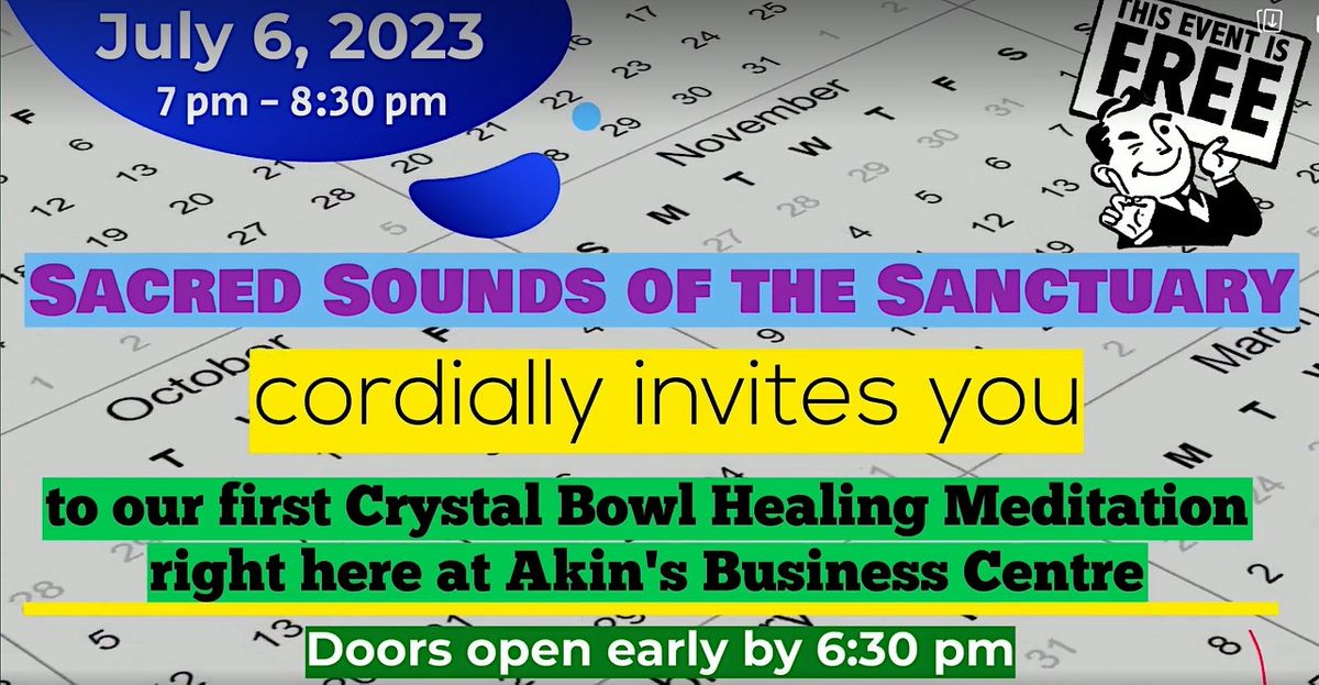 Crystal Bowls Healing Meditation Namaste Thursdays, 819 Sargent Ave