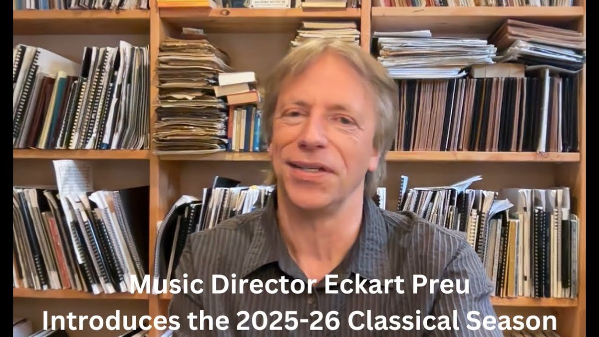 Long Beach Symphony: Eckart Preu - Beethoven  Bach & Beyond, 31 October | Event in Long Beach | AllEvents