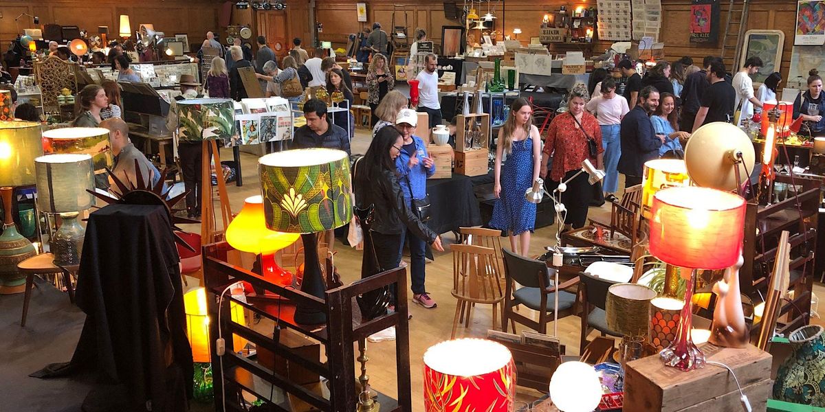 The Brixton Vintage Furniture Flea, Lambeth Town Hall, London, June 4
