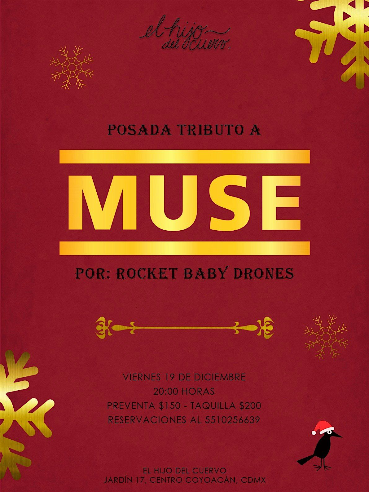 Posada Tributo a Muse, 19 December | Event in Ciudad de México | AllEvents