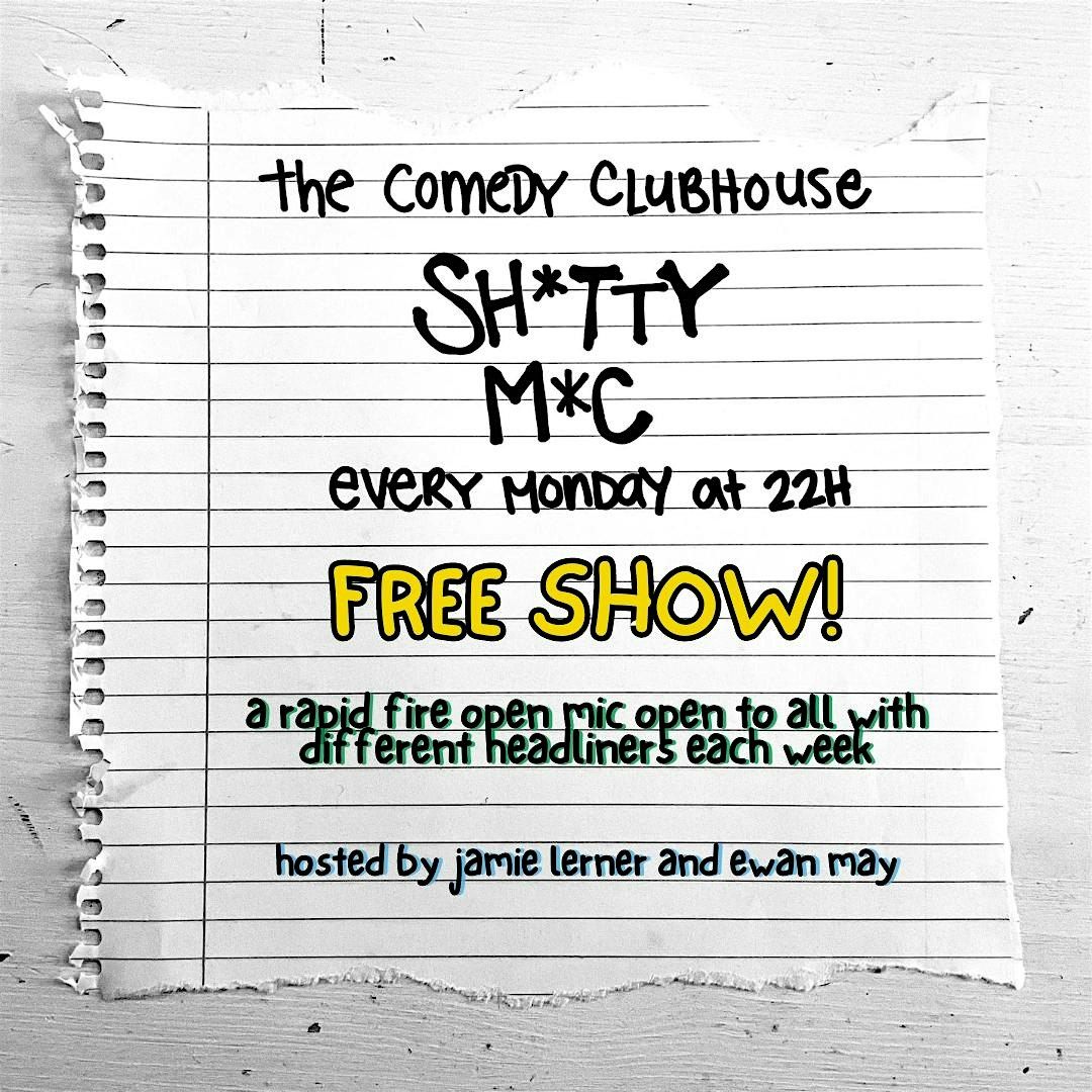 Sh*tty M*c • Stand-Up Comedy in English • Monday | Event in Barcelona | AllEvents