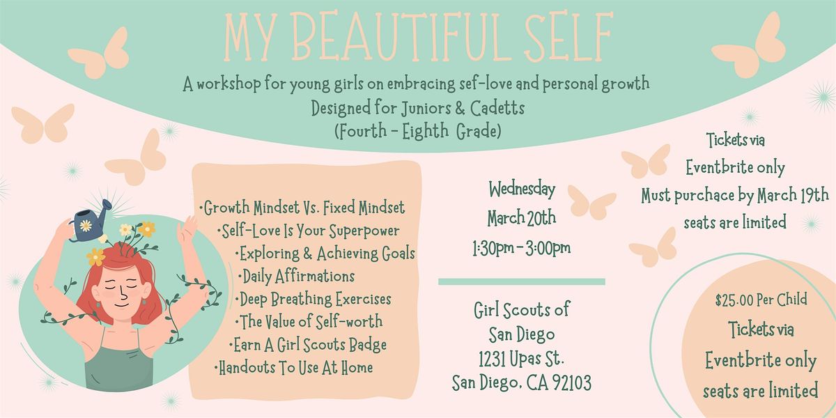 My Beautiful Self, Girl Scouts of San Diego Balboa Service Center, 1231