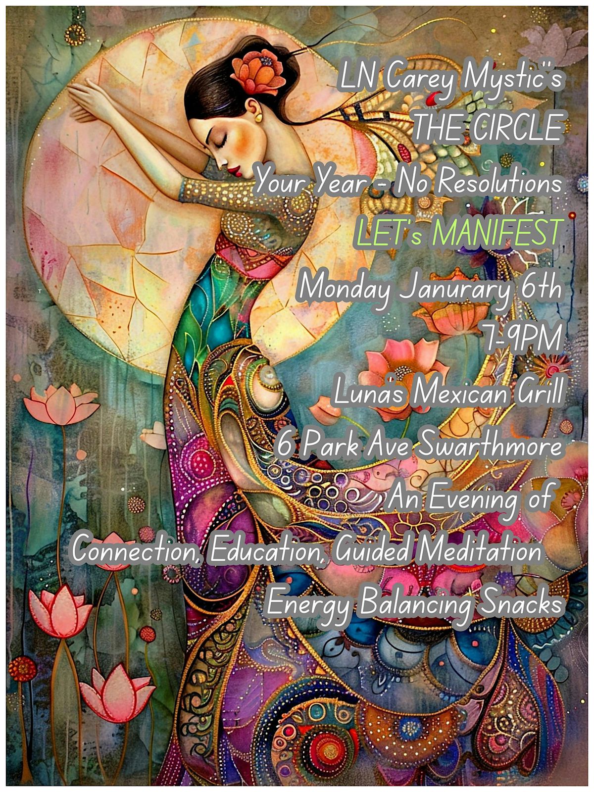 Learn Real Manifesting Lecture & Guided Meditation, 19 January | Event in Swarthmore | AllEvents