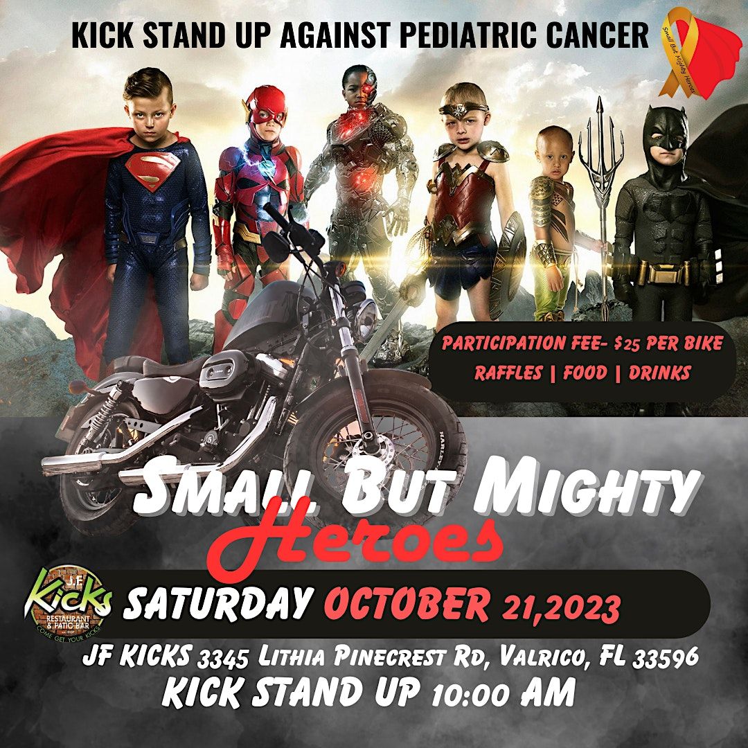 Kick Stand Up Against Pediatric Cancer, JF Kicks Restaurant & Patio Bar