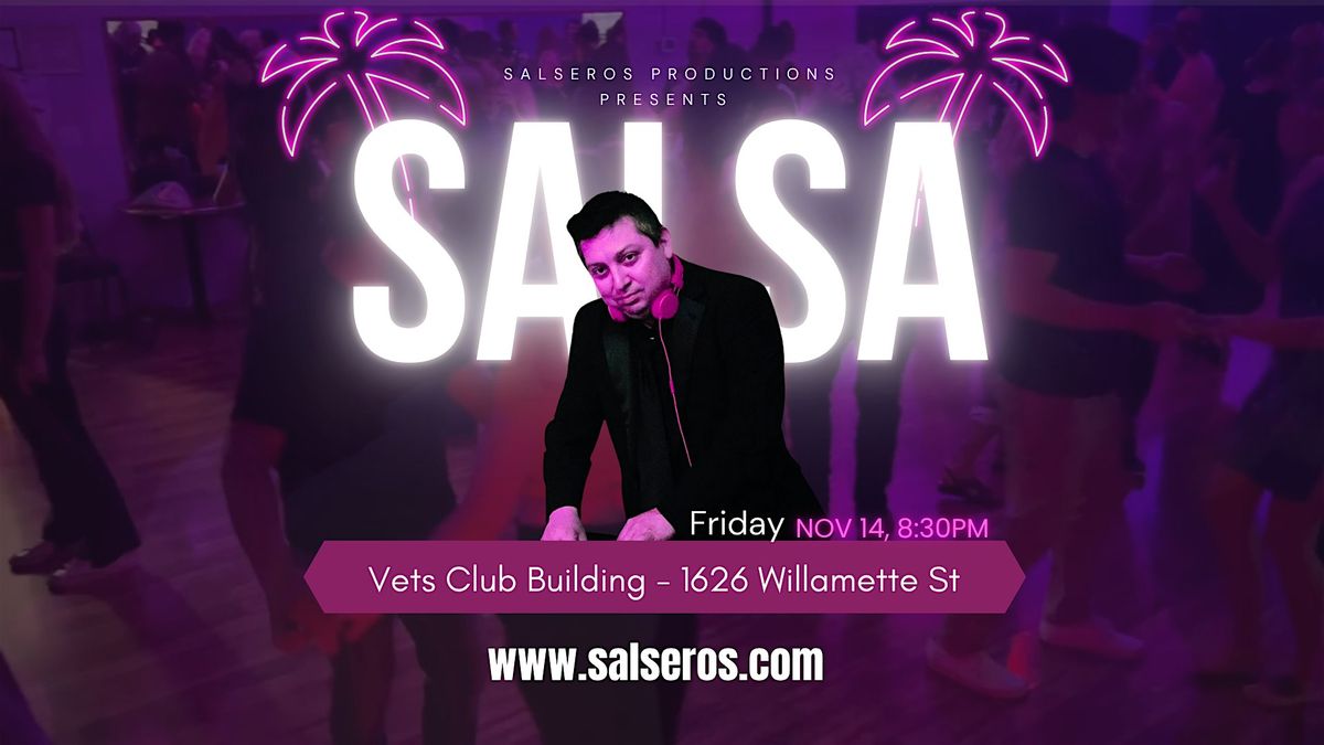 Salsa and Bachata Social Dance & Drop-in Class, 14 November | Event in Eugene | AllEvents