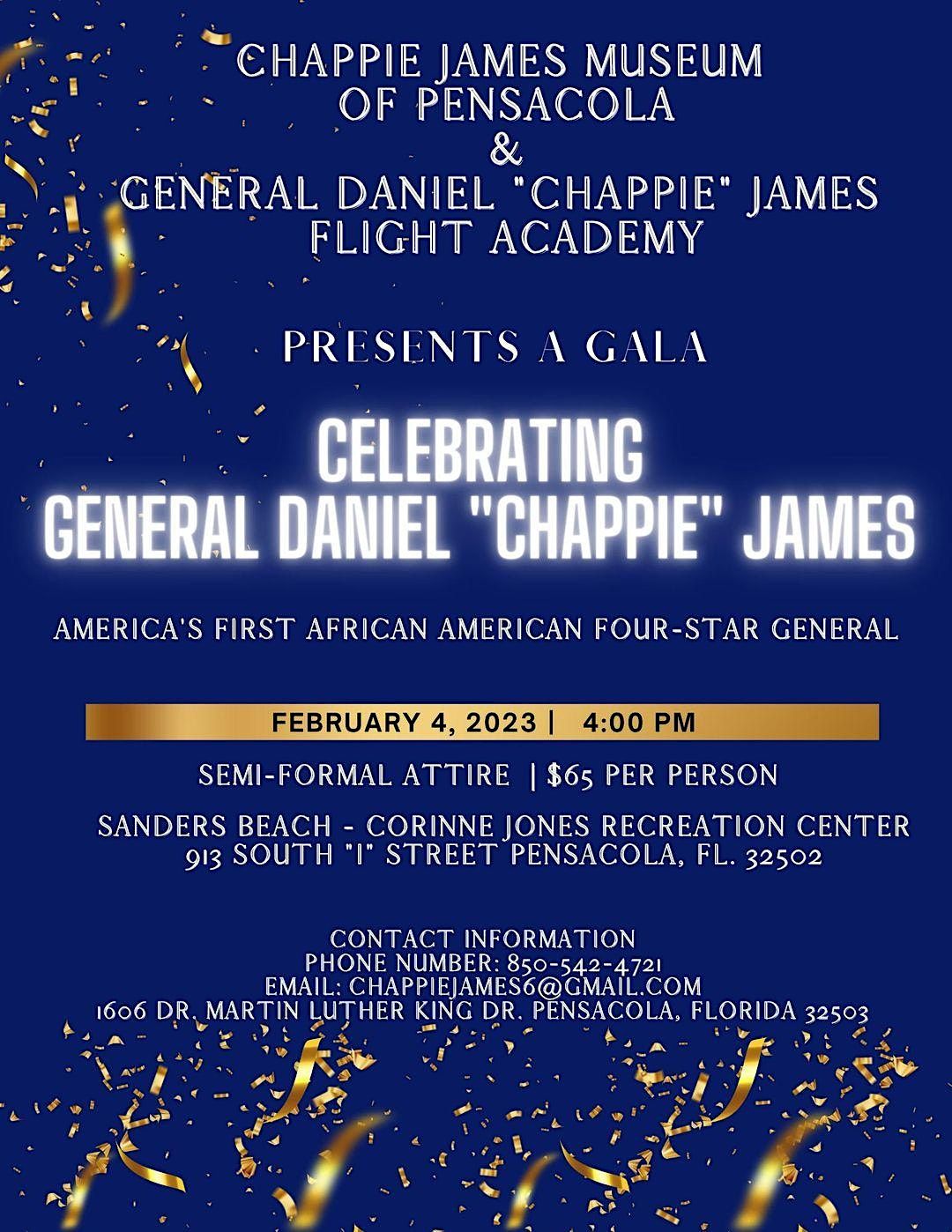 Chappie James Museum 2023 Annual Gala Fundraiser, Sanders BeachCorinne