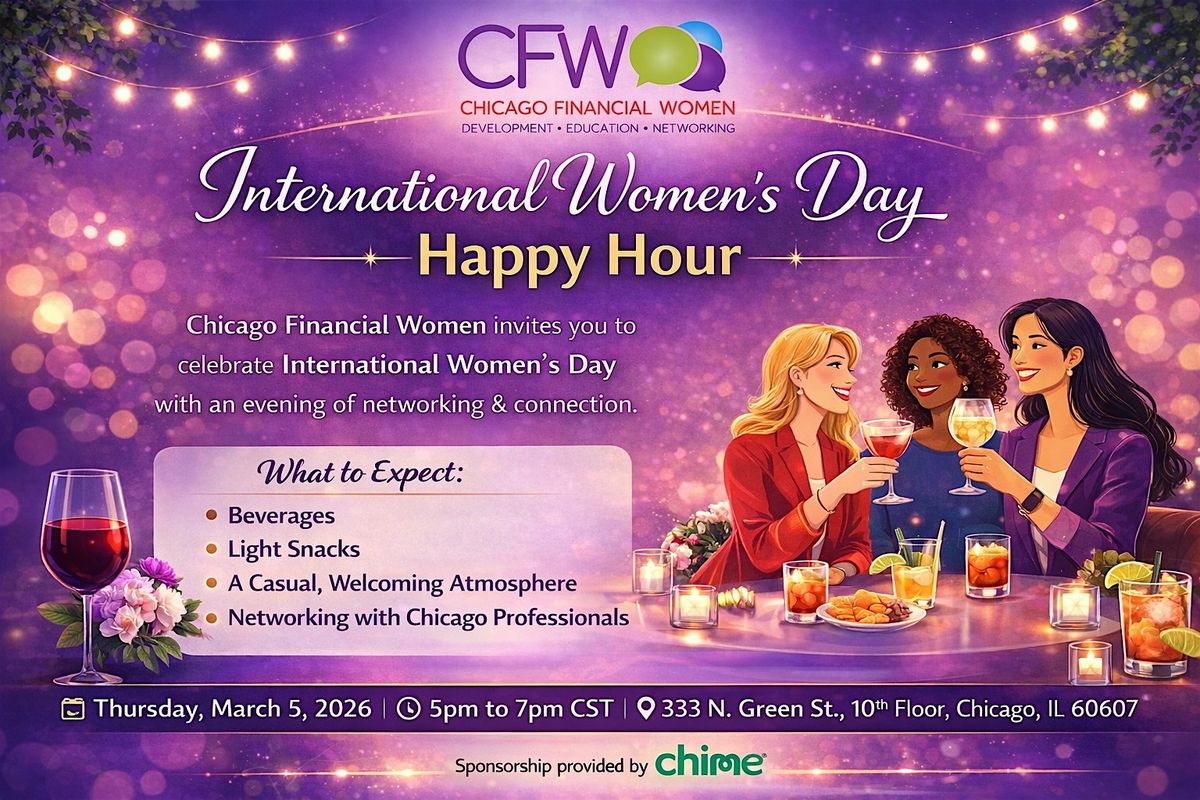 International Women's Day Happy Hour Celebration