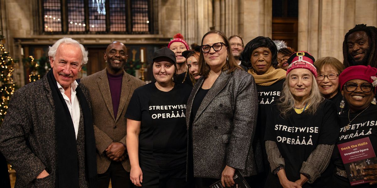 Attend Deck the Halls with Streetwise Opera in London on December 11 ...