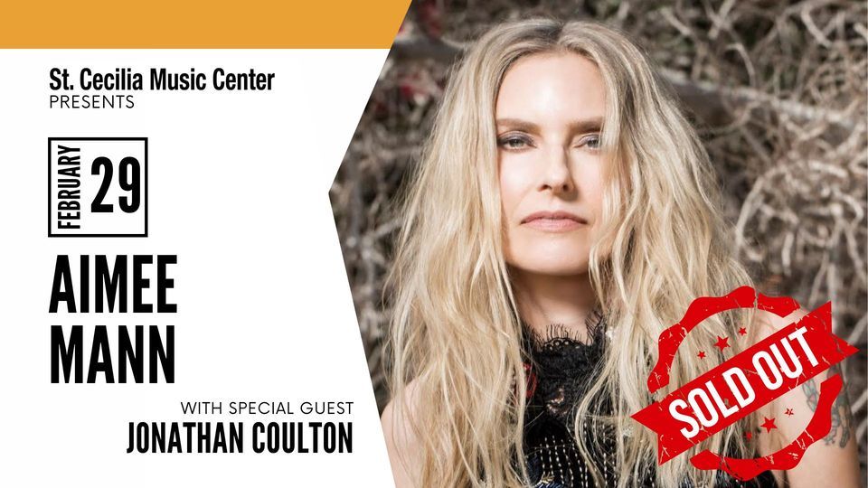 Aimee Mann Concert, St. Cecilia Music Center, Grand Rapids, February 29