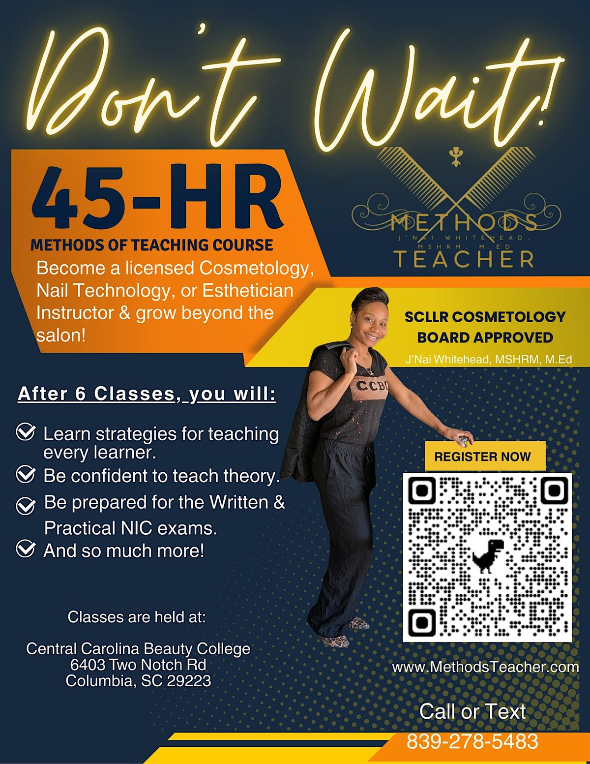 45-Hour Methods of Teaching Course, 7 December | Event in Columbia | AllEvents