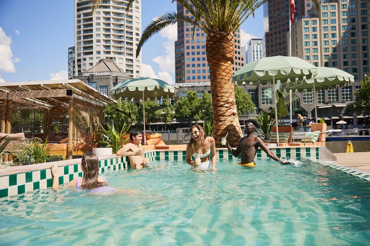 Afloats Pride Pool Party, AFLOAT, Melbourne, 10 February 2024 ...