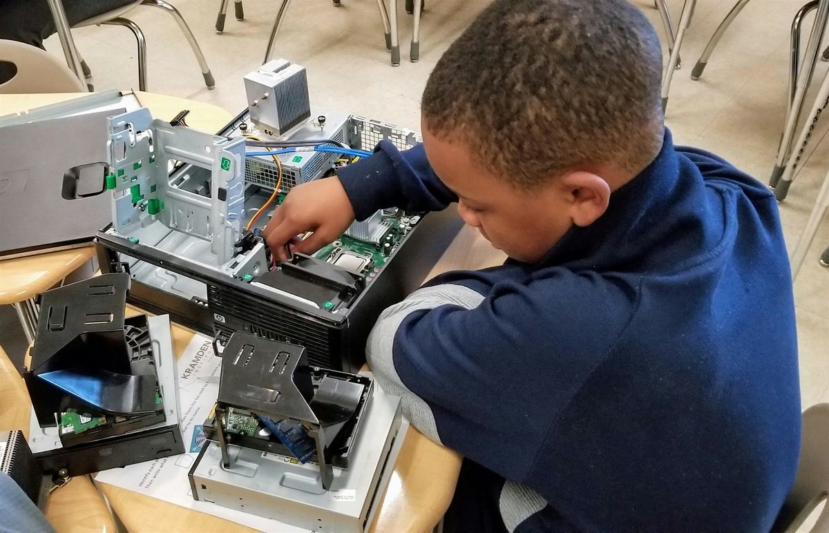 Computer Quest Camp (grades 35), Kramden Institute, Durham, June 24 to