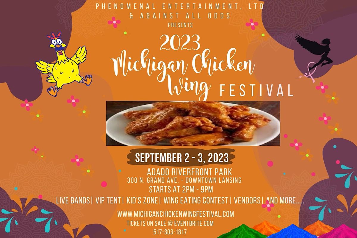 2023 Michigan Chicken Wing Festival, Adado Riverfront Park, Lansing