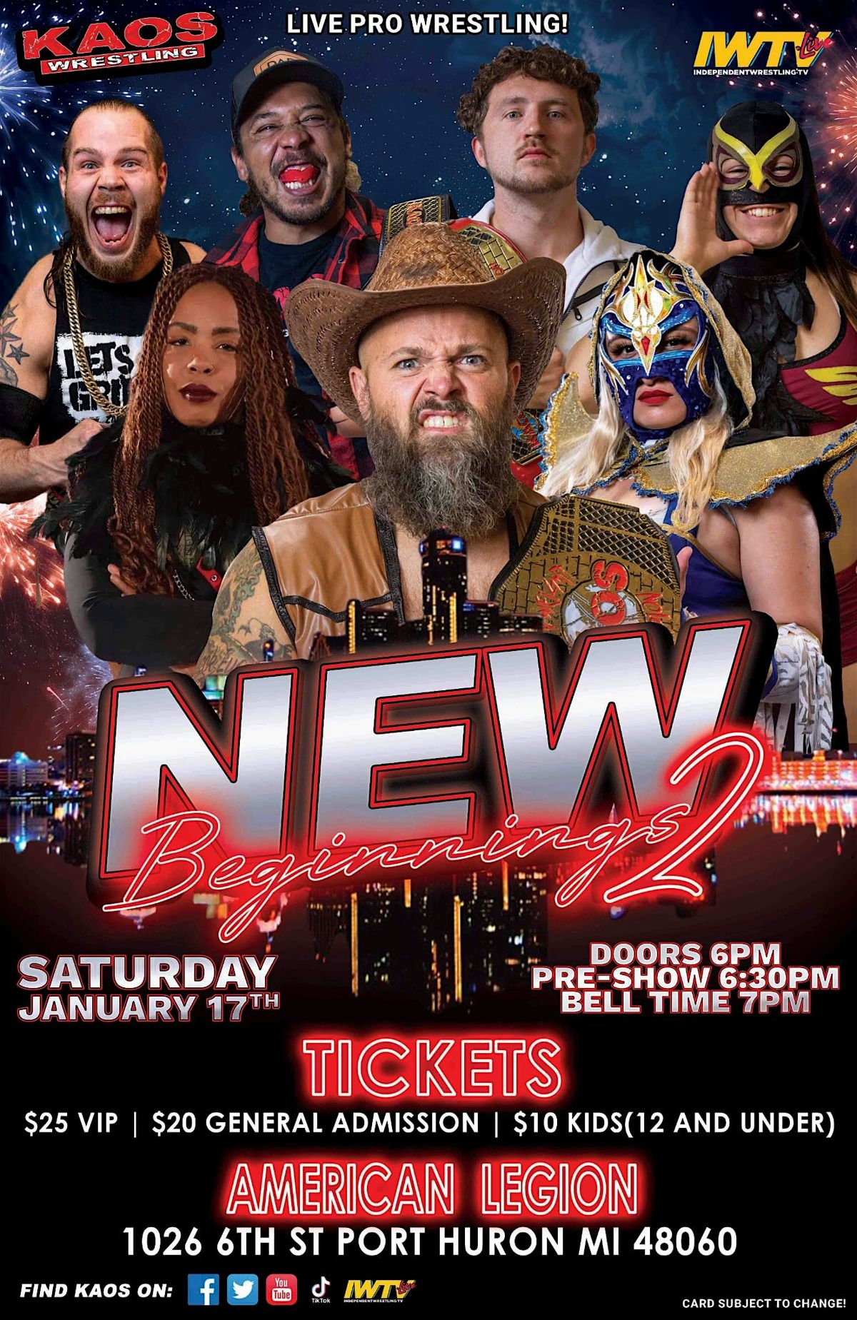 New Beginnings 2, 17 January | Event in Port Huron | AllEvents